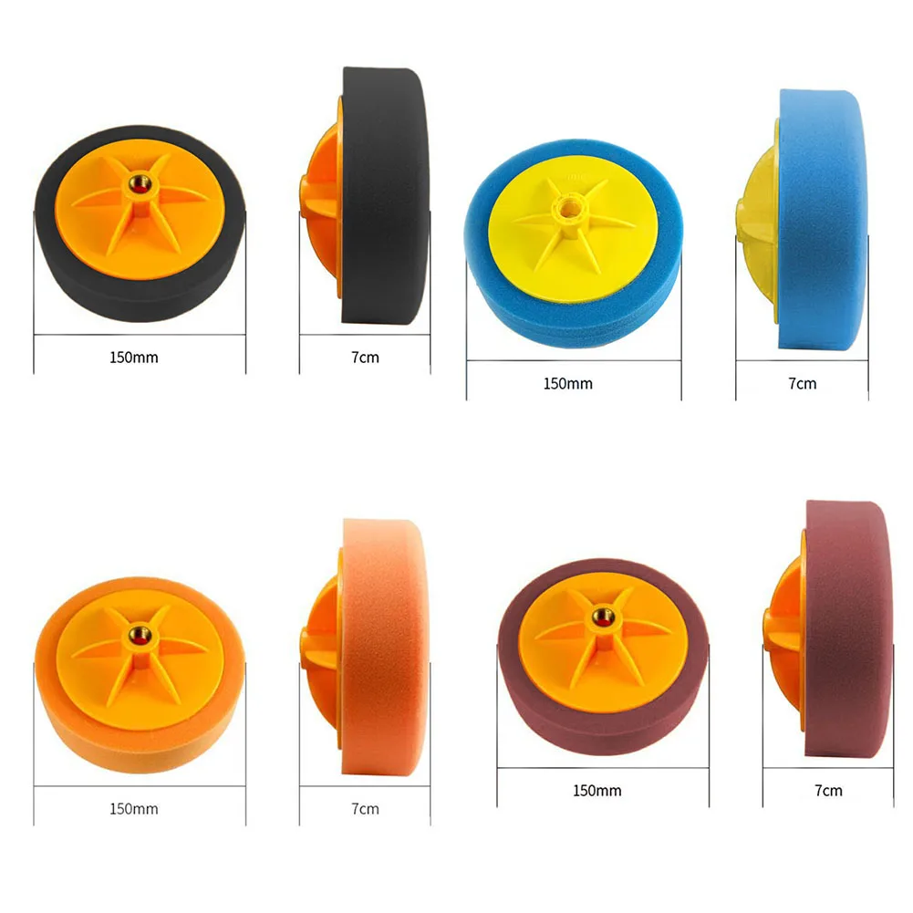 Car Polishing Disc Polishing Disk Buffing Wheel Car Waxing Sponge Disk For Polisher Polishing Pads Power Tool Accessories