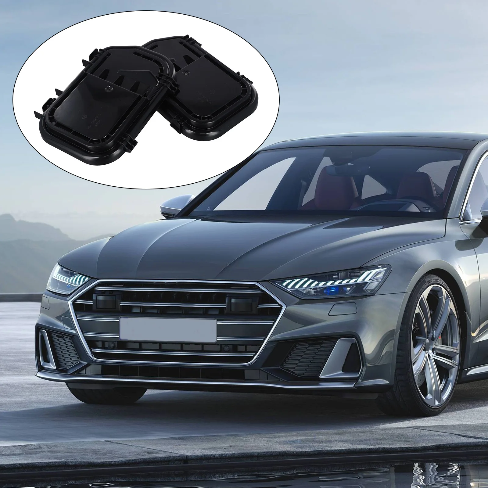 4F0941158 4F0941159 Headlight Cap Headlight Bulb Cap Direct Replacement High Universality Fitment Left Right Placement