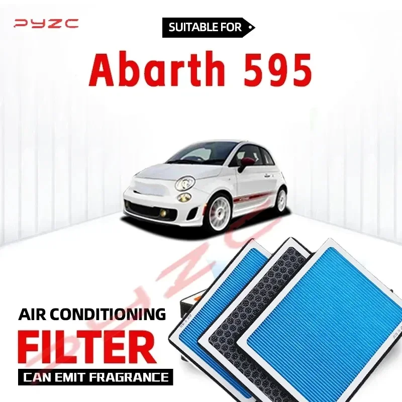For Abarth 595 Cabin Filter Air Filter Activated Carbon Air Conditioning Filter with Fragrance to Purify Car Cabin Air