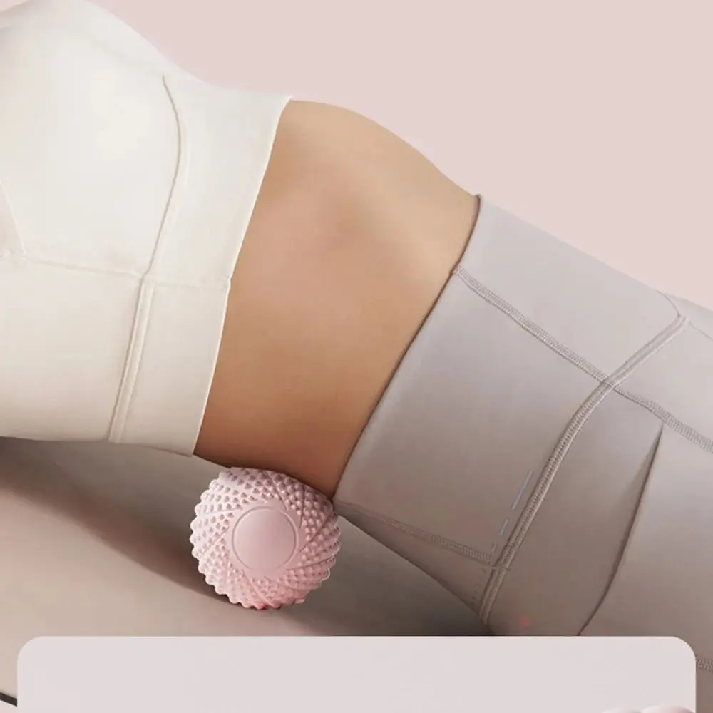 Double TPE Massage Ball Dual Balls Design Hard Texture Peanut Ball Ergonomic Shape Fascia Release Yoga Ball Yoga Training