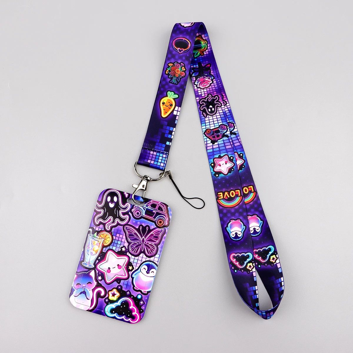 67 SIX SEVEN Card Holder Flag Lanyard Neck Strap for Key ID Card Phone Straps Hang Rope Key Ring Holder Accessories Gift