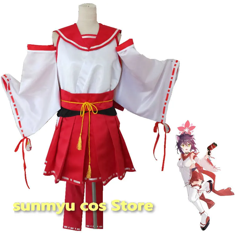 Blue Archive Isami Kaede Cosplay Costume Custom Size