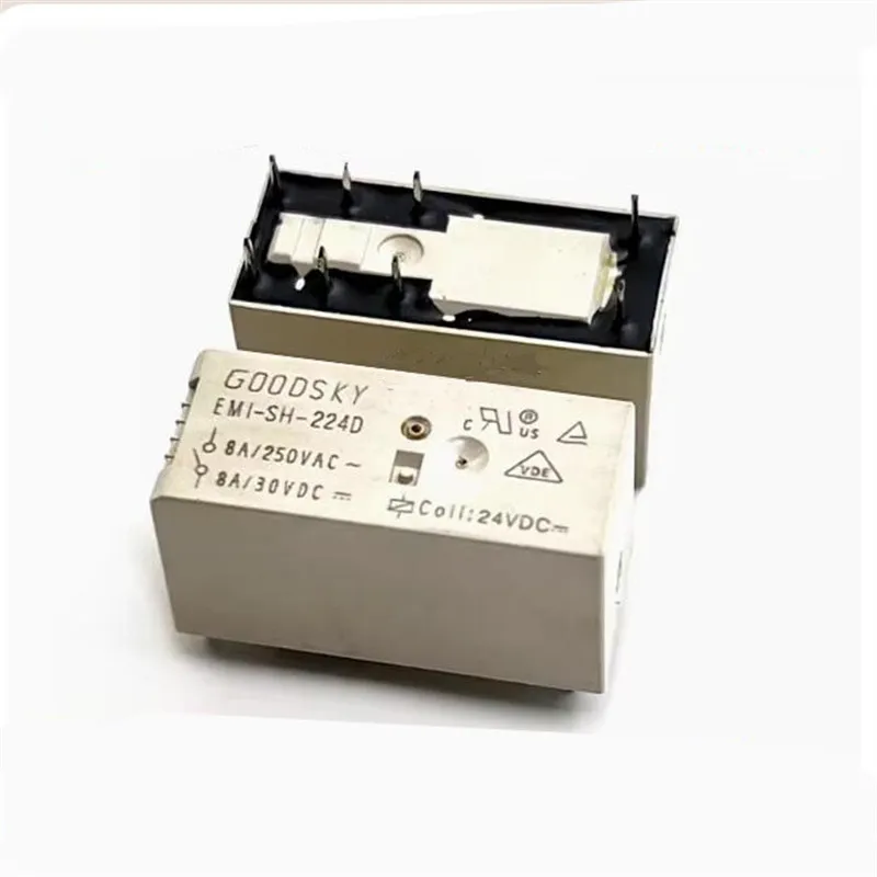 

Новое стандартное реле EMISH224D- 24V DCV24 24DCV 8A 8PIN