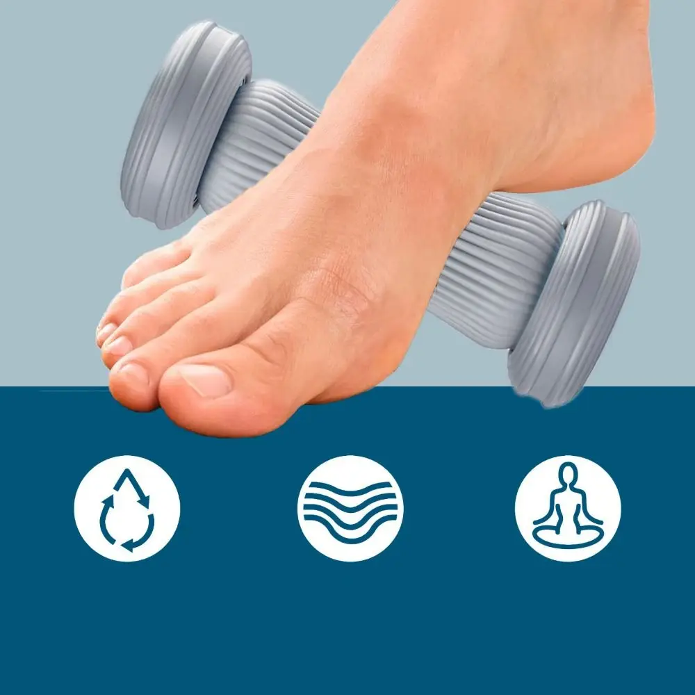 

PVC Foot Massage Roller Relaxation Device Manual Massage Foot Trainer Physiotherapy Relaxation Fascia Roller Full Body Muscl