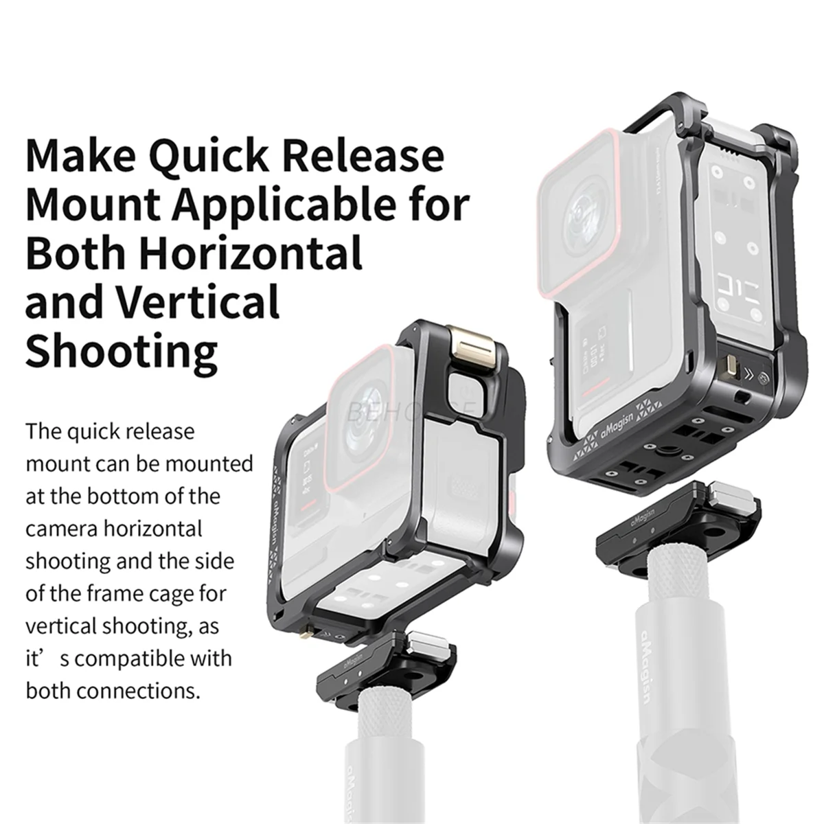 

X62A_aMagisn Металлическая клетка для кроликов для Insta360 Ace Pro