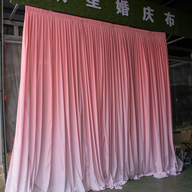 

Wedding Props Pearl Chiffon Fabric Gradient Background Stage Curtain Decoration Birthday Live Shows Scene Layout Drapes Wall