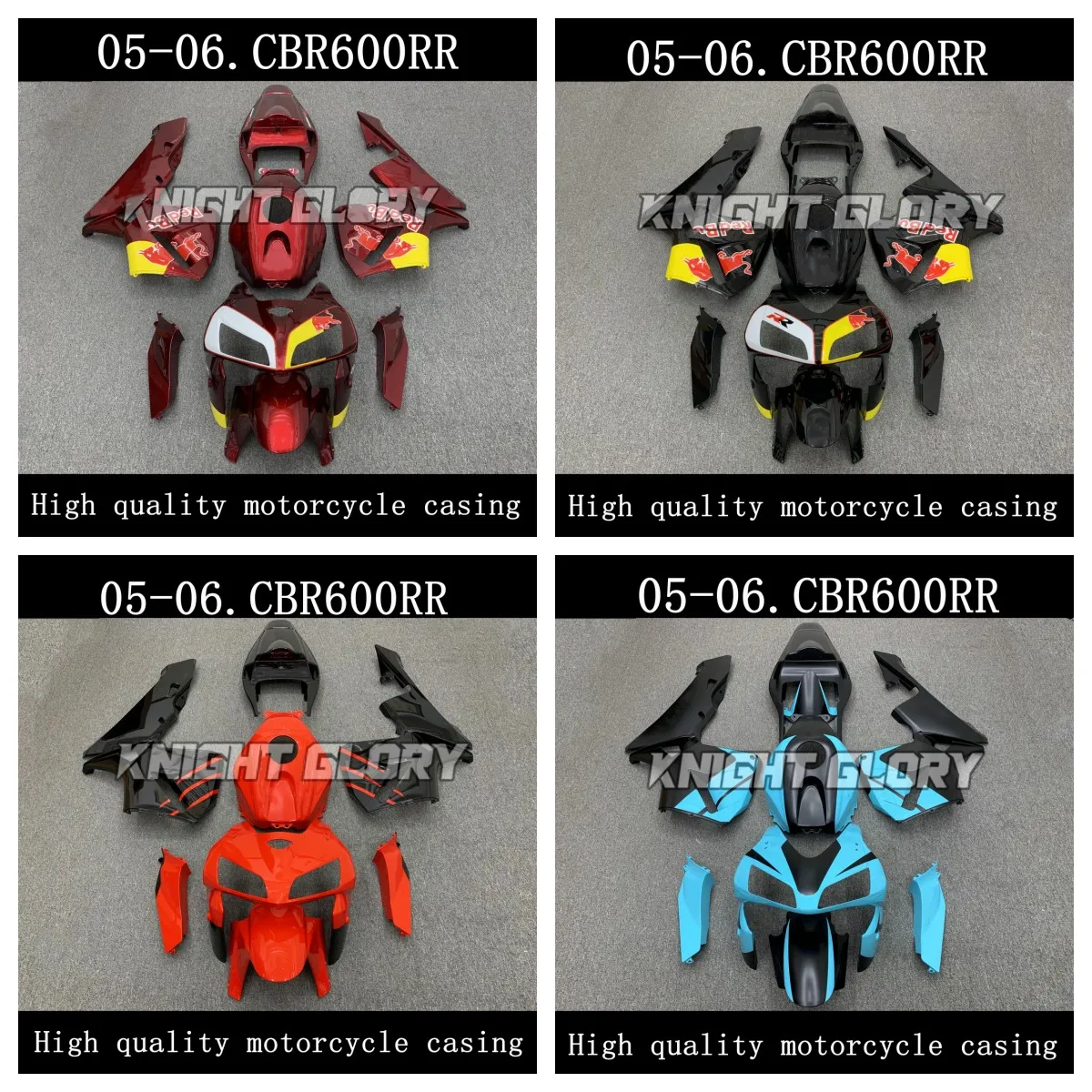

ABS injection complete set, injection molding kit for CBR600RR 2005 2006 models fromBody cover