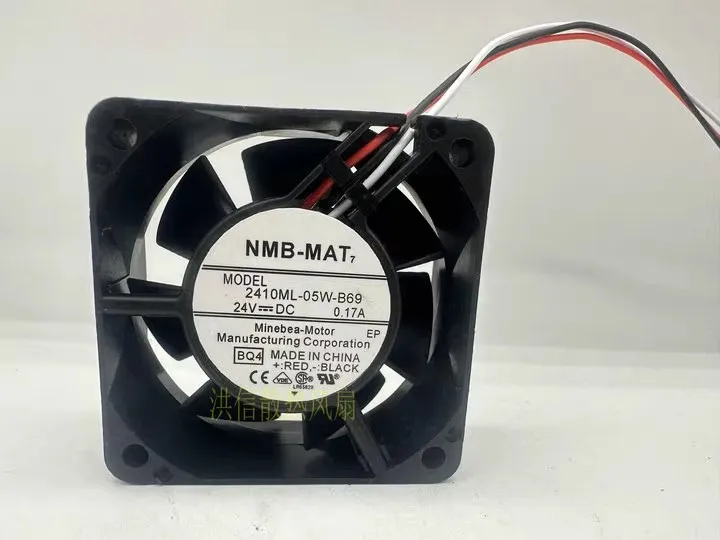 

Free shipping original 2410ML-05W-B69 6025 24V 0.17A inverter cooling ball fan