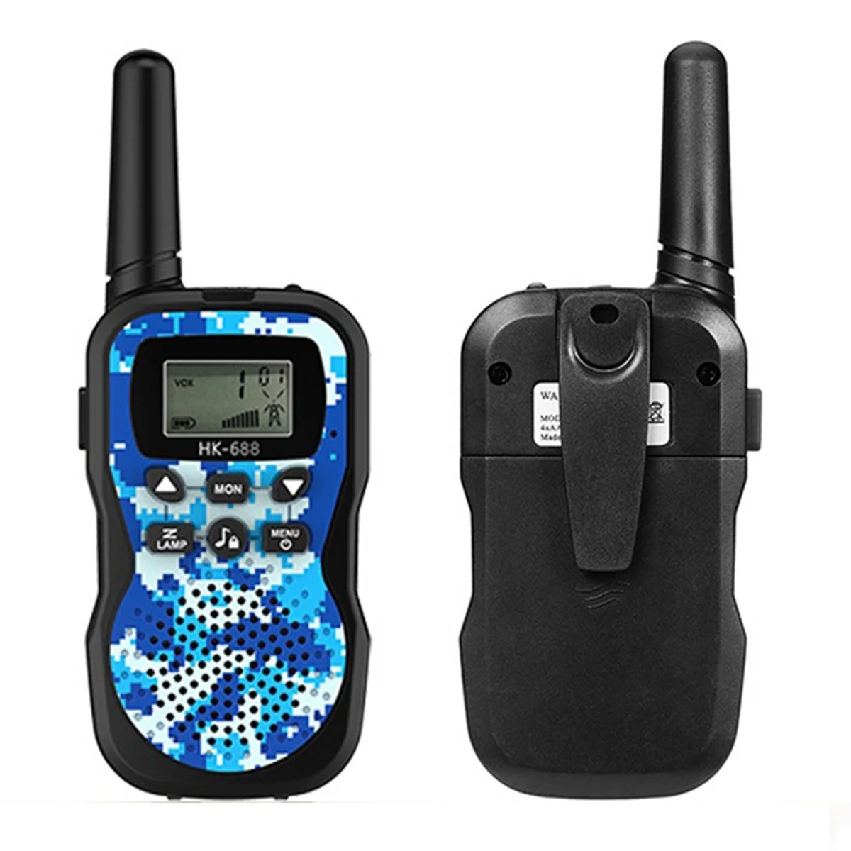 Walkie Talkies wiederauf ladbar für Kinder Langstrecken, Weihnachten Geburtstags geschenk, Wander ausrüstung Camping Spiele Spielzeug mit Taschenlampe rosa