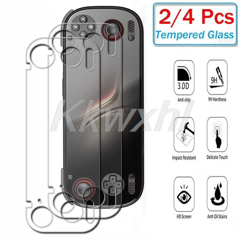 2-4PCS 9H HD FULL Original gehärtetes Glas für AYN Odin 3 Spielekonsole auf AYNOdin3 Odin3 6'' Displayschutzfolie