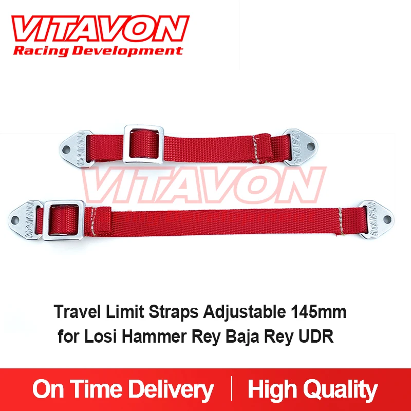 VITAVON Travel Adjustable Limit Straps  145mm Losi Hammer Rey Baja Rey UDR