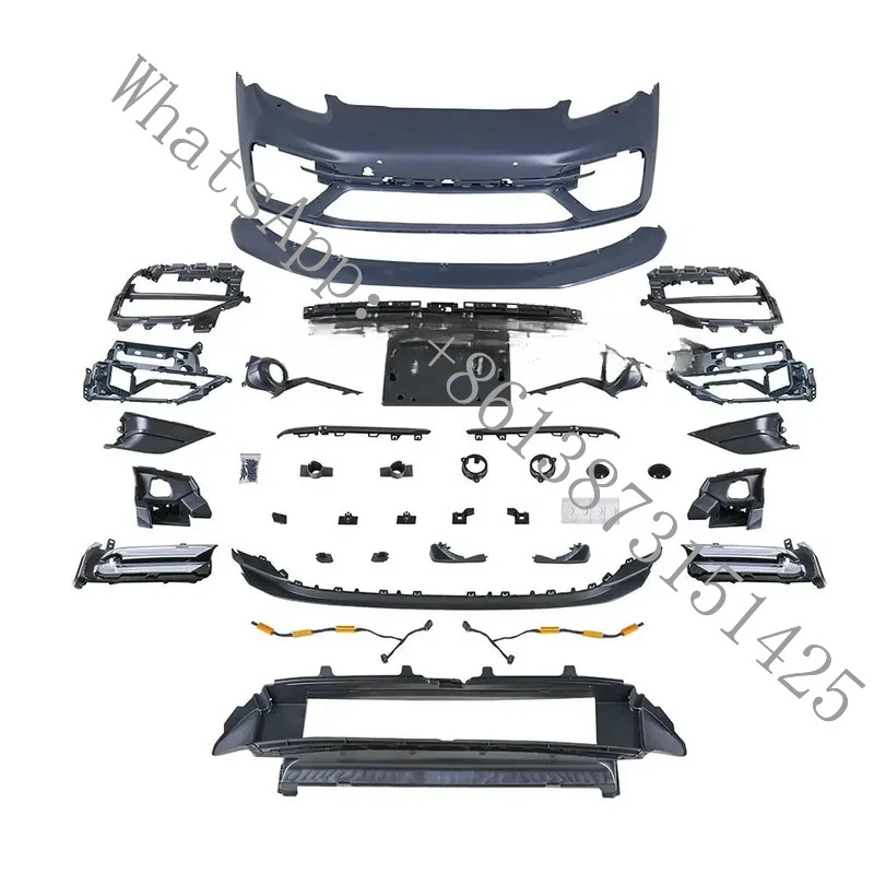 

Suitable New 2009-2013 S front bumper, upgraded bolt-on, unpainted black