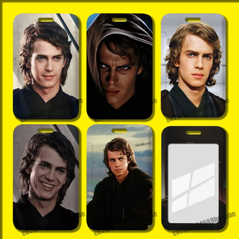For A-Anakin S-Skywalker Employee ID Card Holder Office Badge Student Bank Work Credit Holders Hard Case Shell