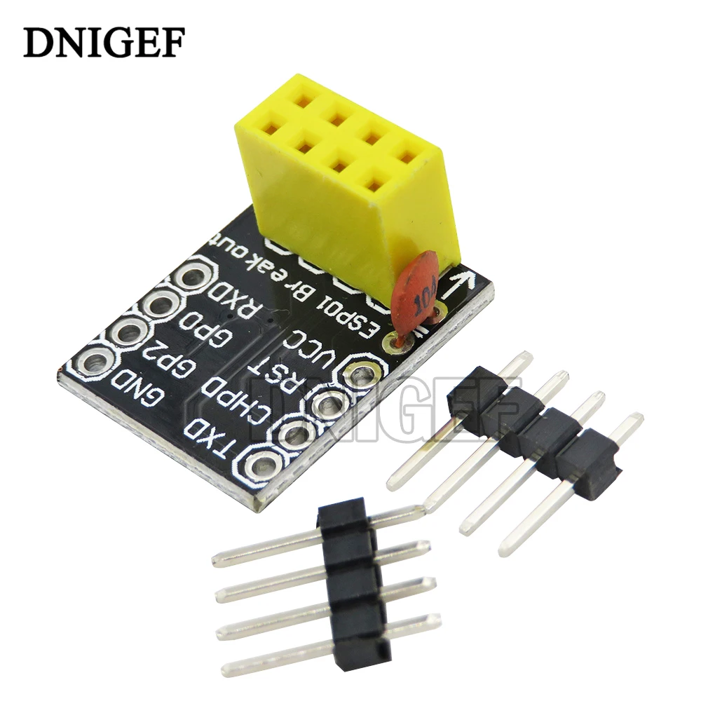 ESP-01S Adapter board Remote Serielle Port WIFI Sensor Transceiver Wireless-Board ESP01S Breakout PCB Adapter