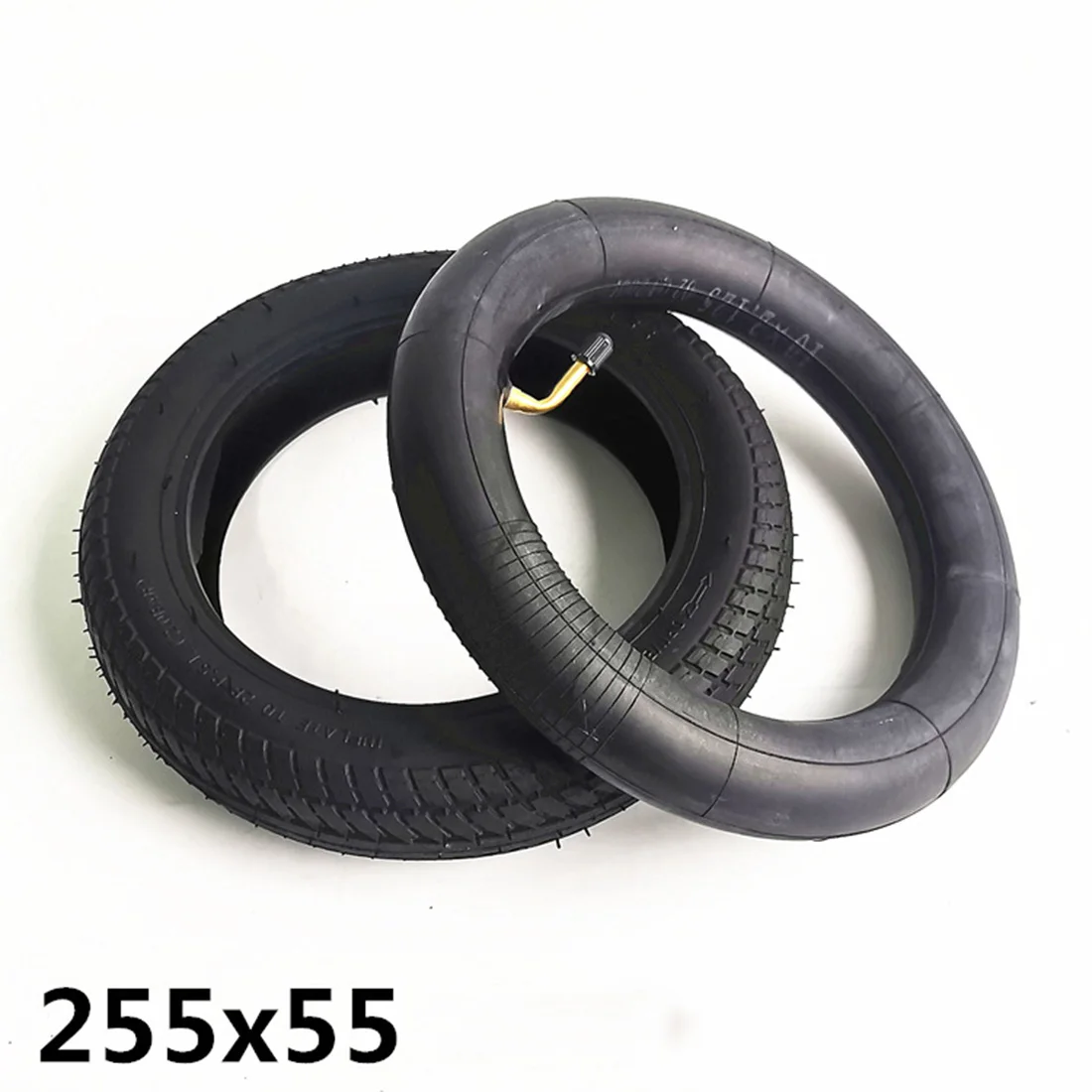 255x55 Scooter Tyre Children\'s Three-Wheeled Baby Hand Push Inner And Outer Tire Inner Tube Size: 245mm*40mm Tire Size 255*55mm