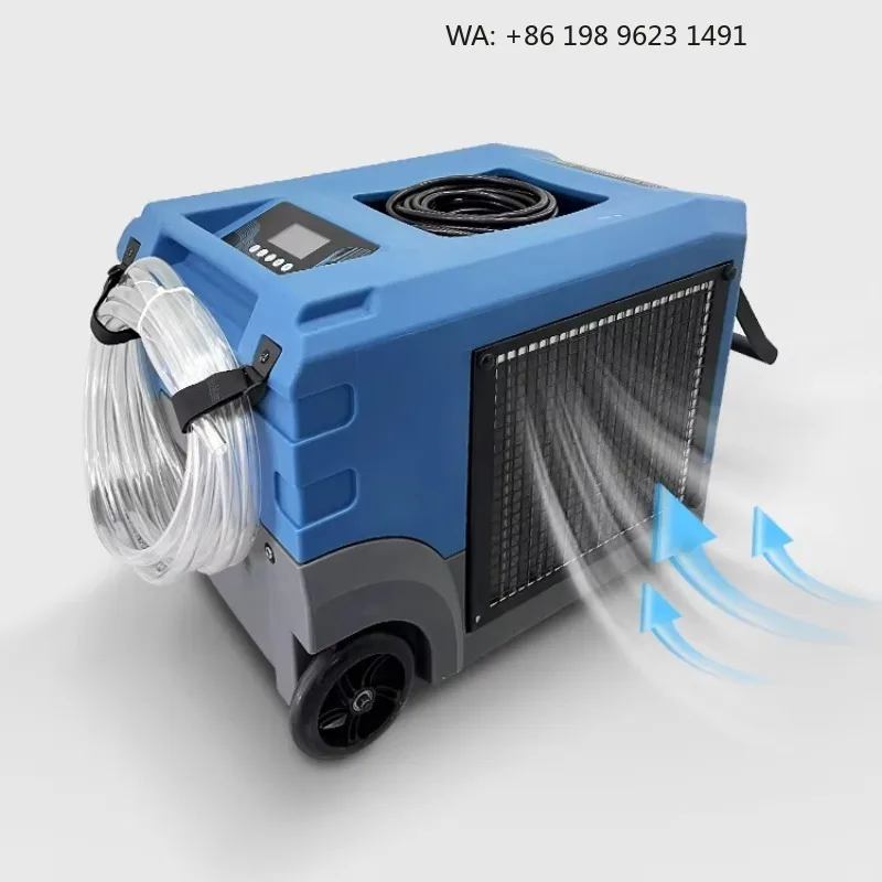 500CFM Portable Industrial HEPA Air Scrubber Home Water Restoration Cleaner Mold Removal Indoor Purification Equipment