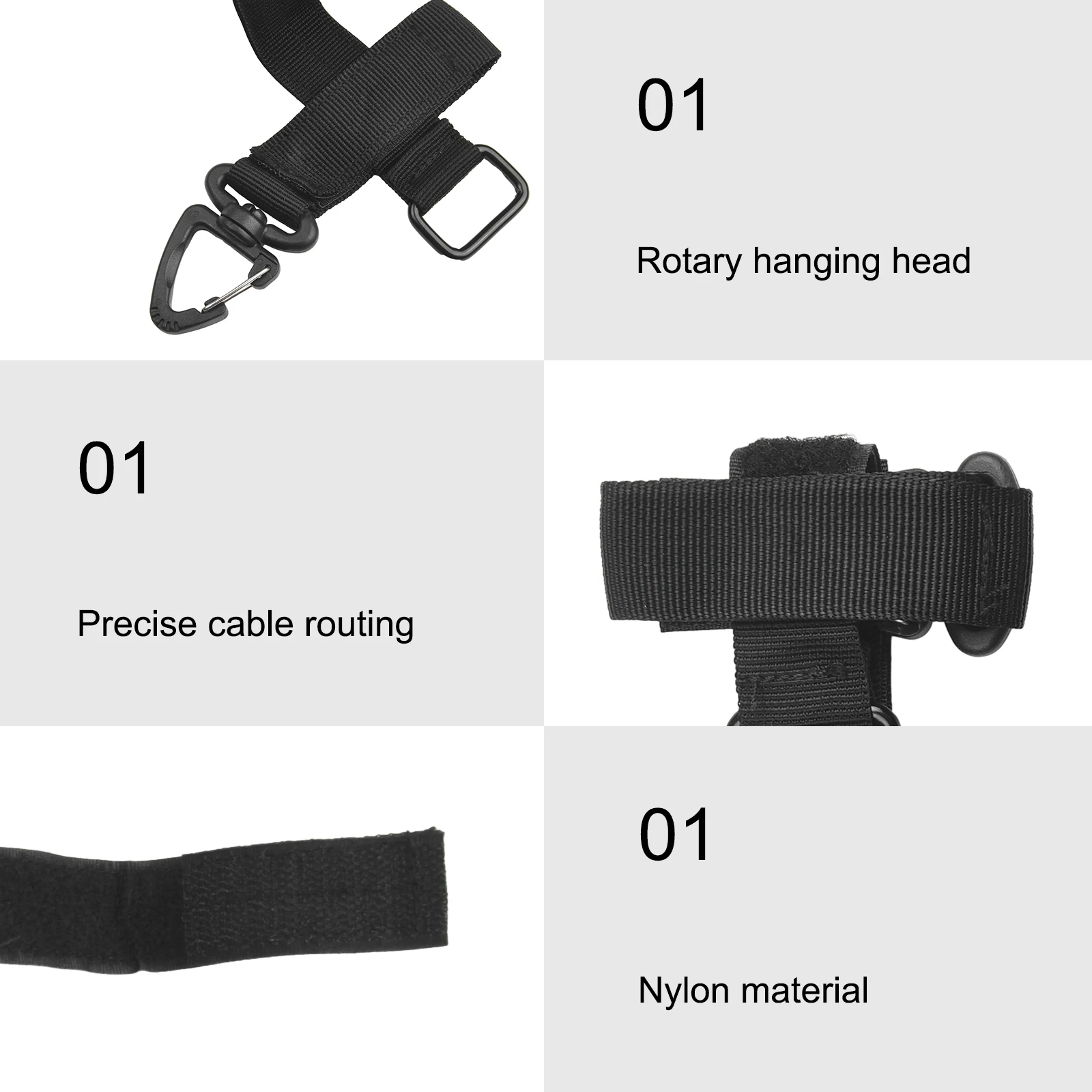 

Glove Hanger Molle Glove Holders 4pcs Glove Hanger Rope Storage Buckle Nylon Carabiner Outdoor Storage Ties 20*23cm