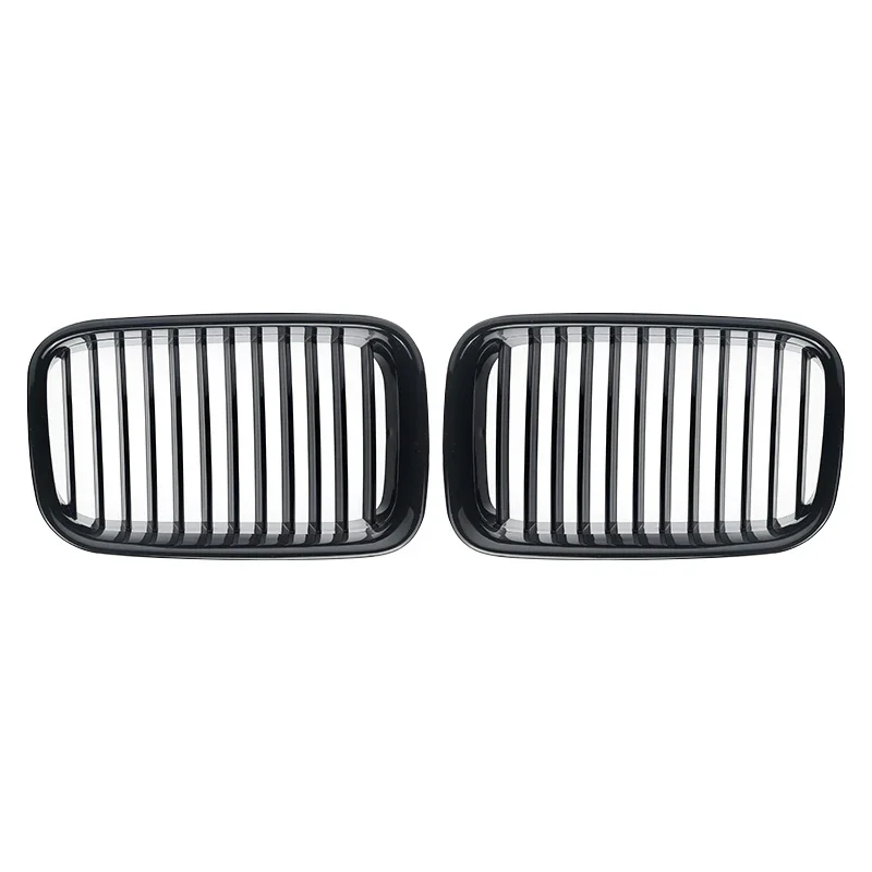 MagicKit For BMW E36 1992-1996 318i 325i Glossy Black Kidney Sport Hood Grill Grille