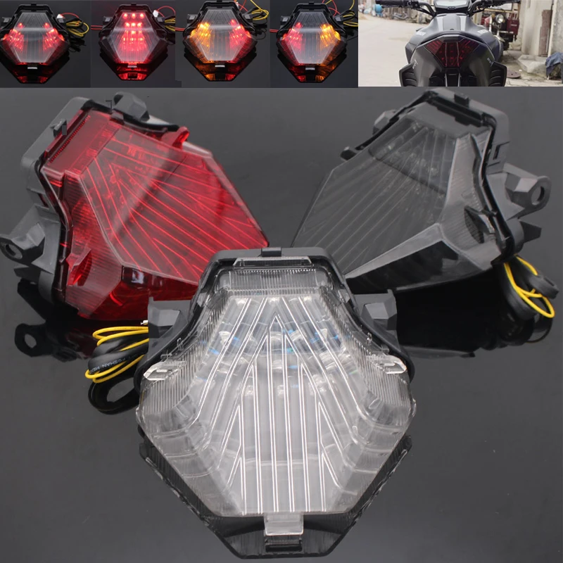 LED Tail Light Turn Signal For YAMAHA MT-07 FZ-07 MT-25 MT-03 YZF R3 R25 2014-2020 Integrated Assembly Motorcycle Accessories