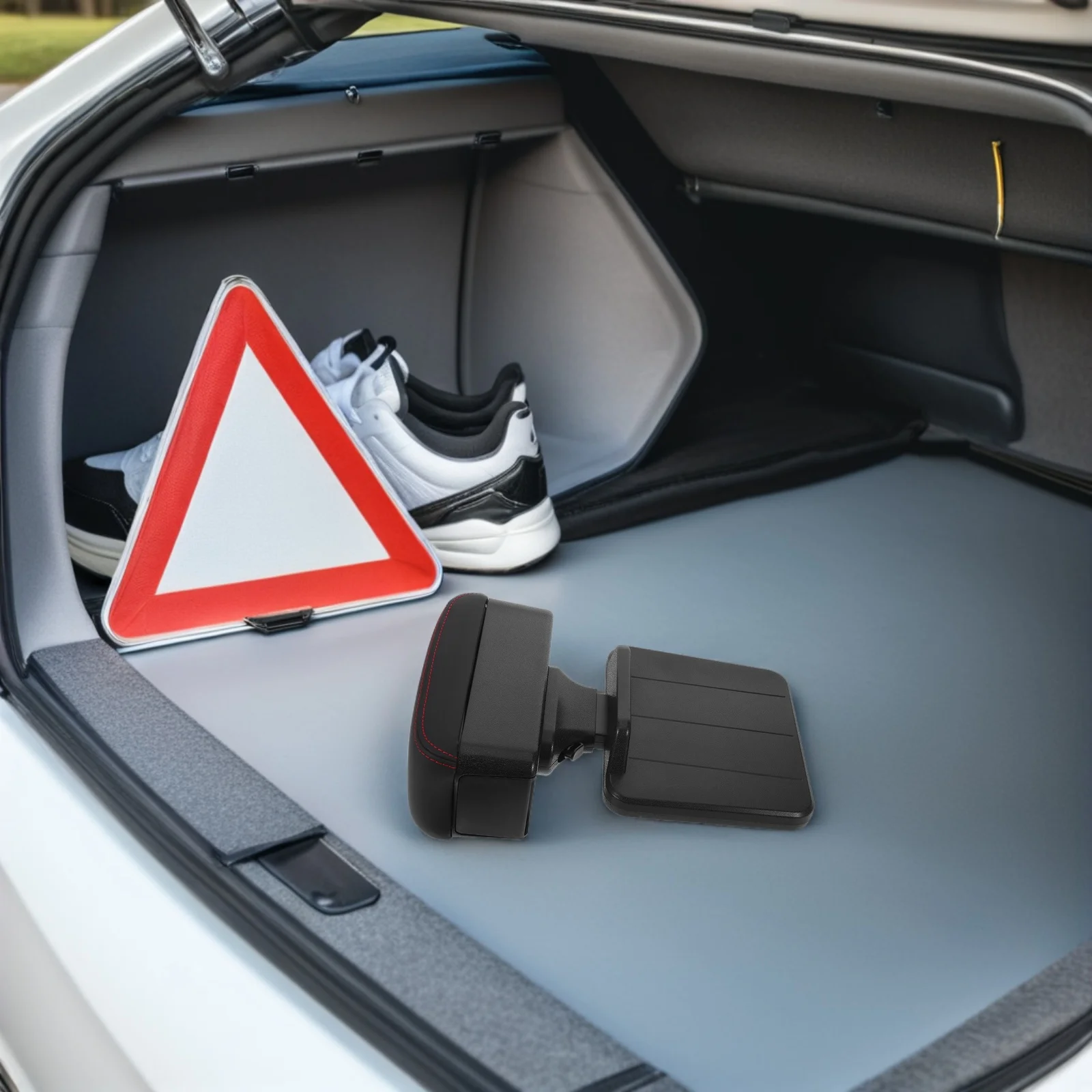 車用アームレスト収納オーガナイザー 調整可能 センターコンソールボックス スライド式 サイドフリップトップ 車内インテリアアップグレード 車用収納