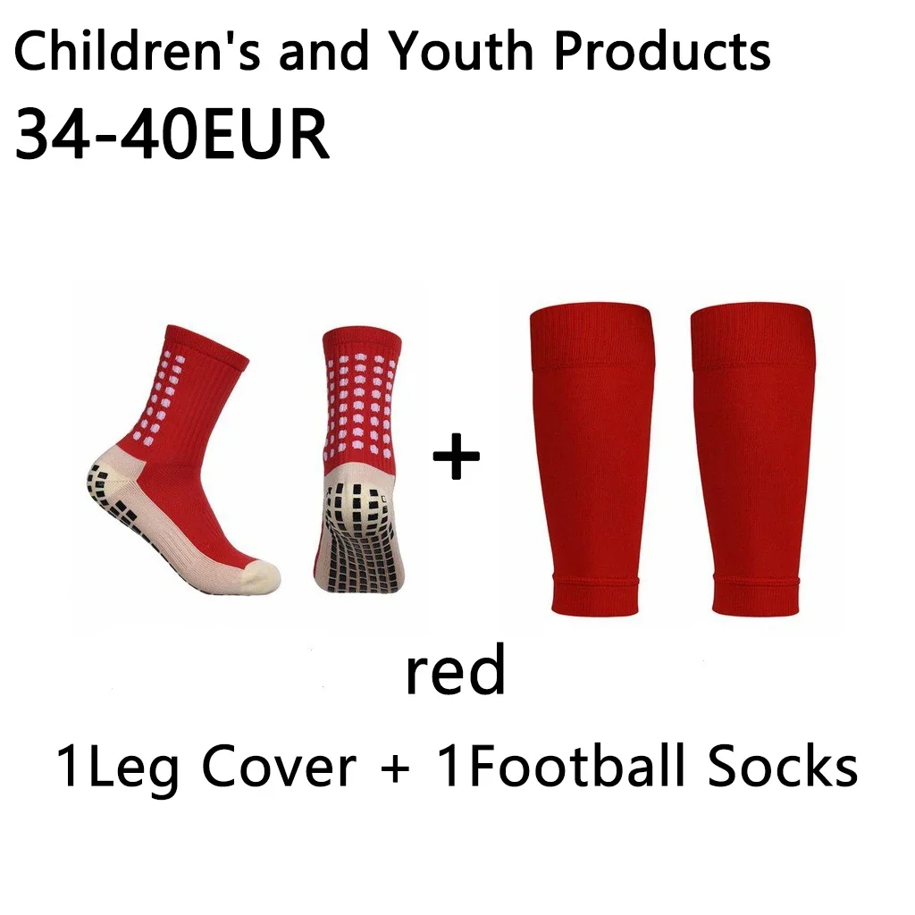 children and youth.2 pairs of anti slip silicone football socks and sports leg guards ，bicycle socks, football,34-40EUR