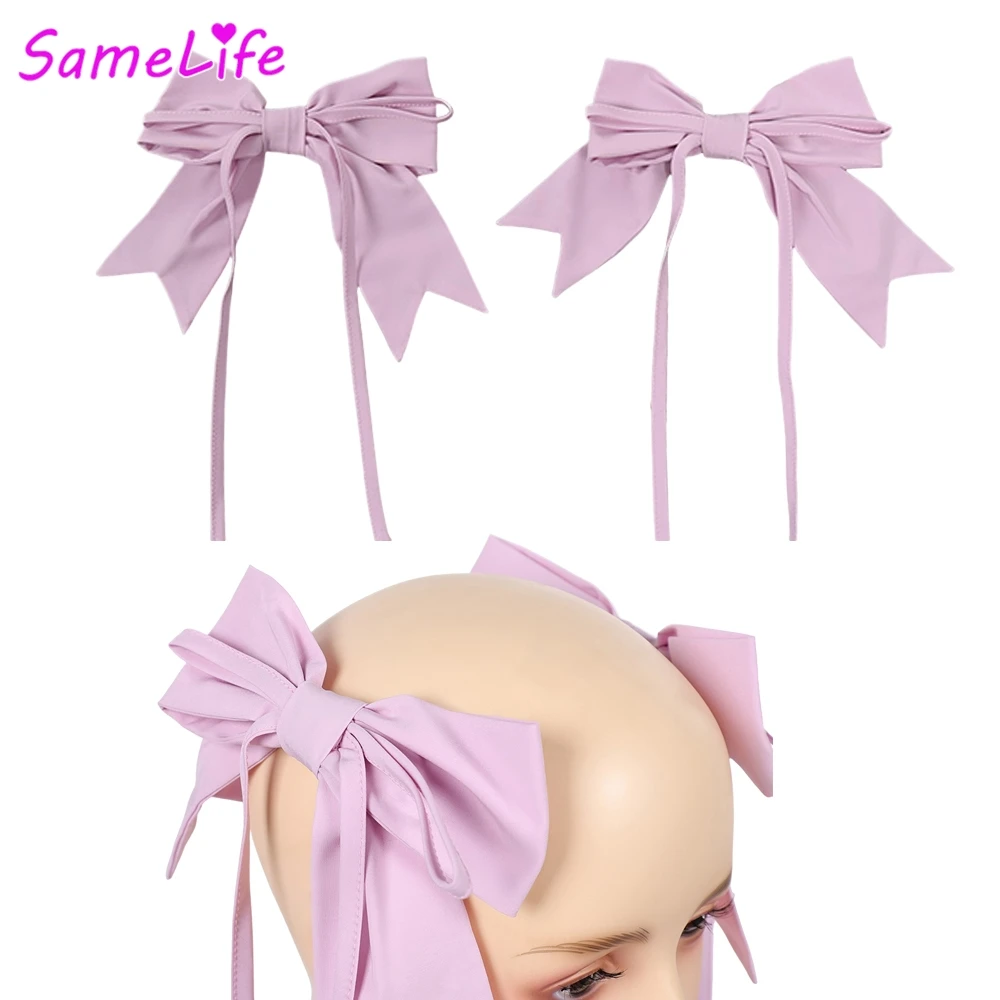MIZi Anime Stage OF Alien MIZi Hair Bow Cosplay Fantasy Hair Clip Women Costume Accessories Halloween Female Roleplay Party Prop