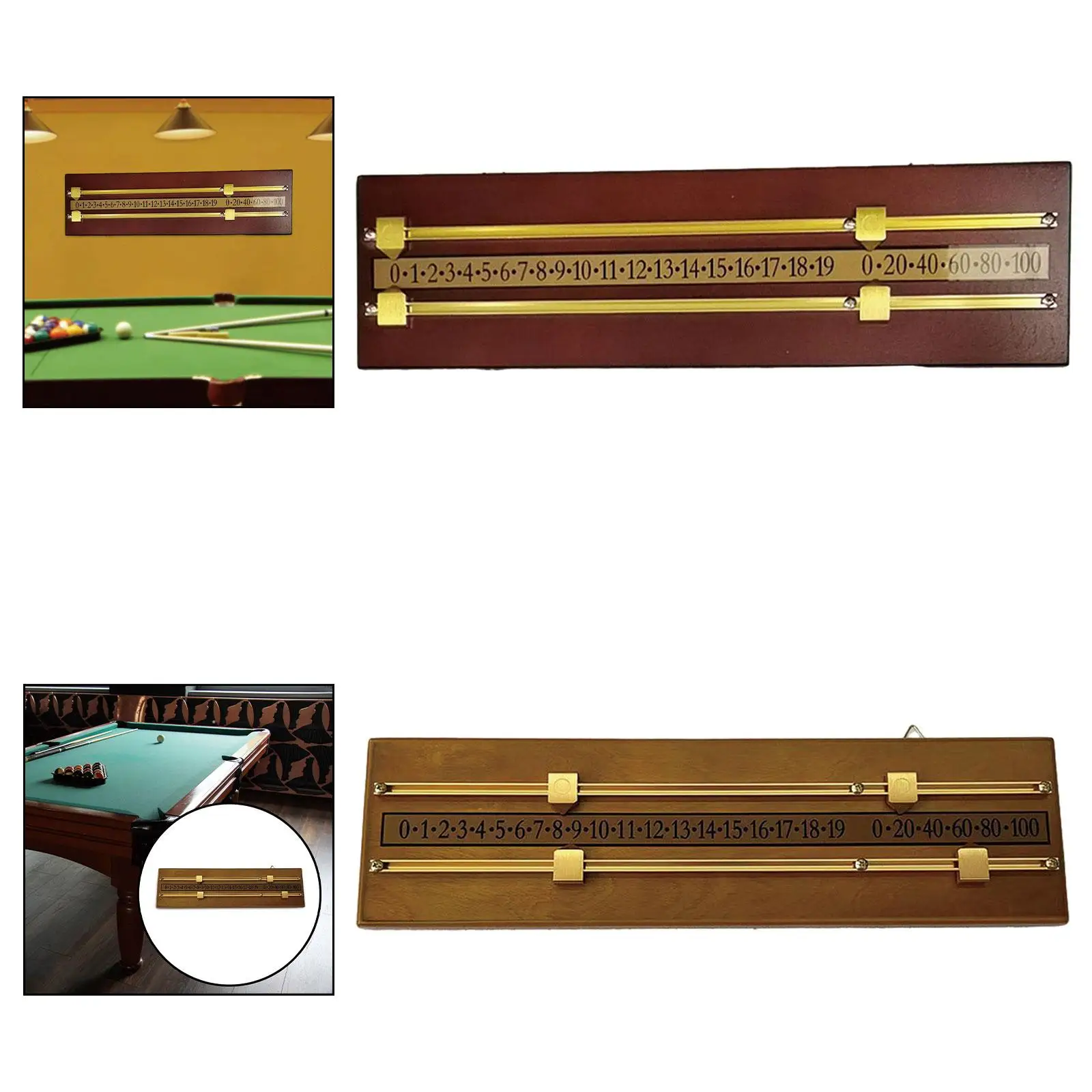 Snooker Billard Scoreboard Club Zubehör Scorer Schiedsrichterausrüstung für Game Room Scoring Counter Billardtisch Scorer Board