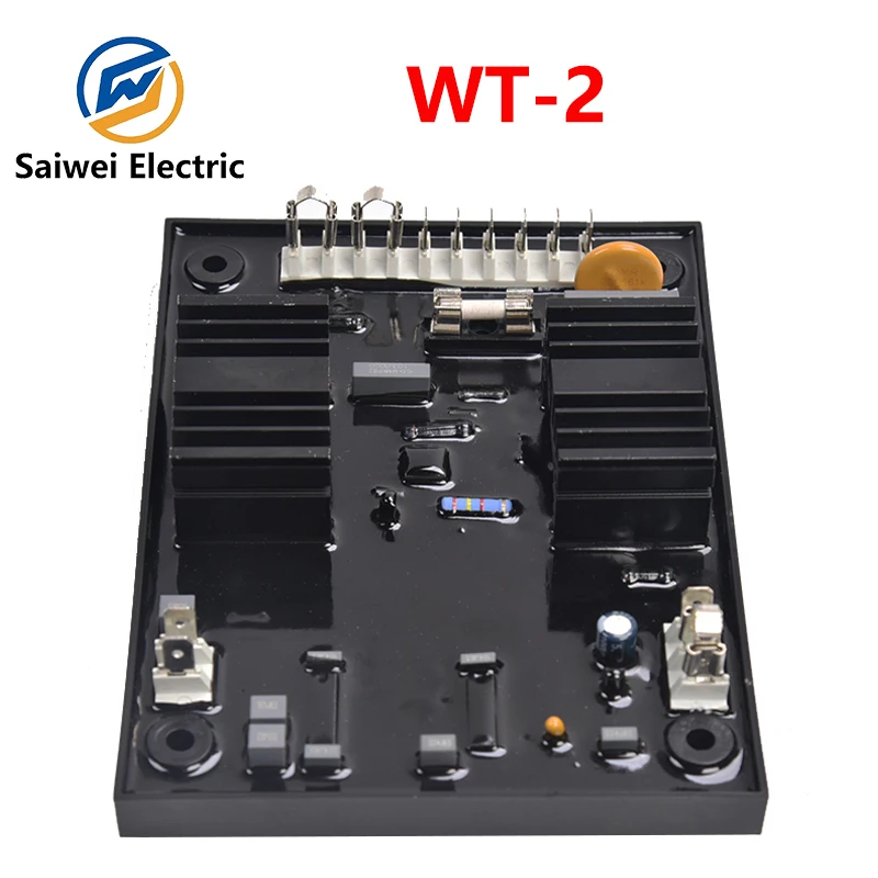 

WT-2 WT-3 Brushless Generator AVR Automatic Voltage Regulator Control Board Stabilizer Excitation Regulating Plate