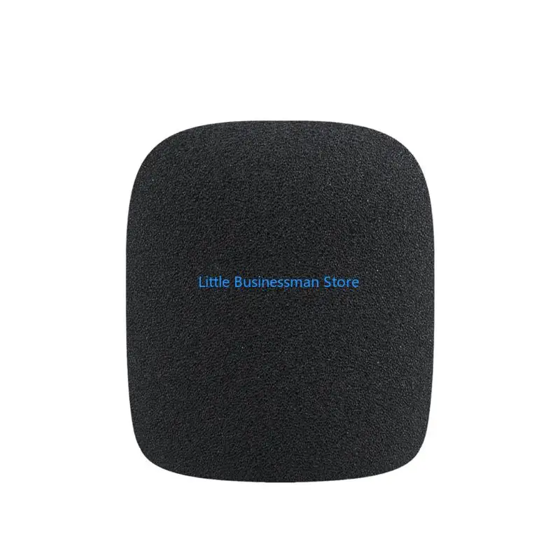 Podcast-Mikrofon-Windschutz für ATR2500X-USB, schwarze Mikrofon-Schaumstoffabdeckung mit Slip-On-Passform, weichere – Detail 5
