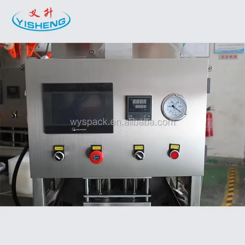 Custom  Type Factory Price Automatic MAP Tray Sealer, Food Vacuum Sealing Machine