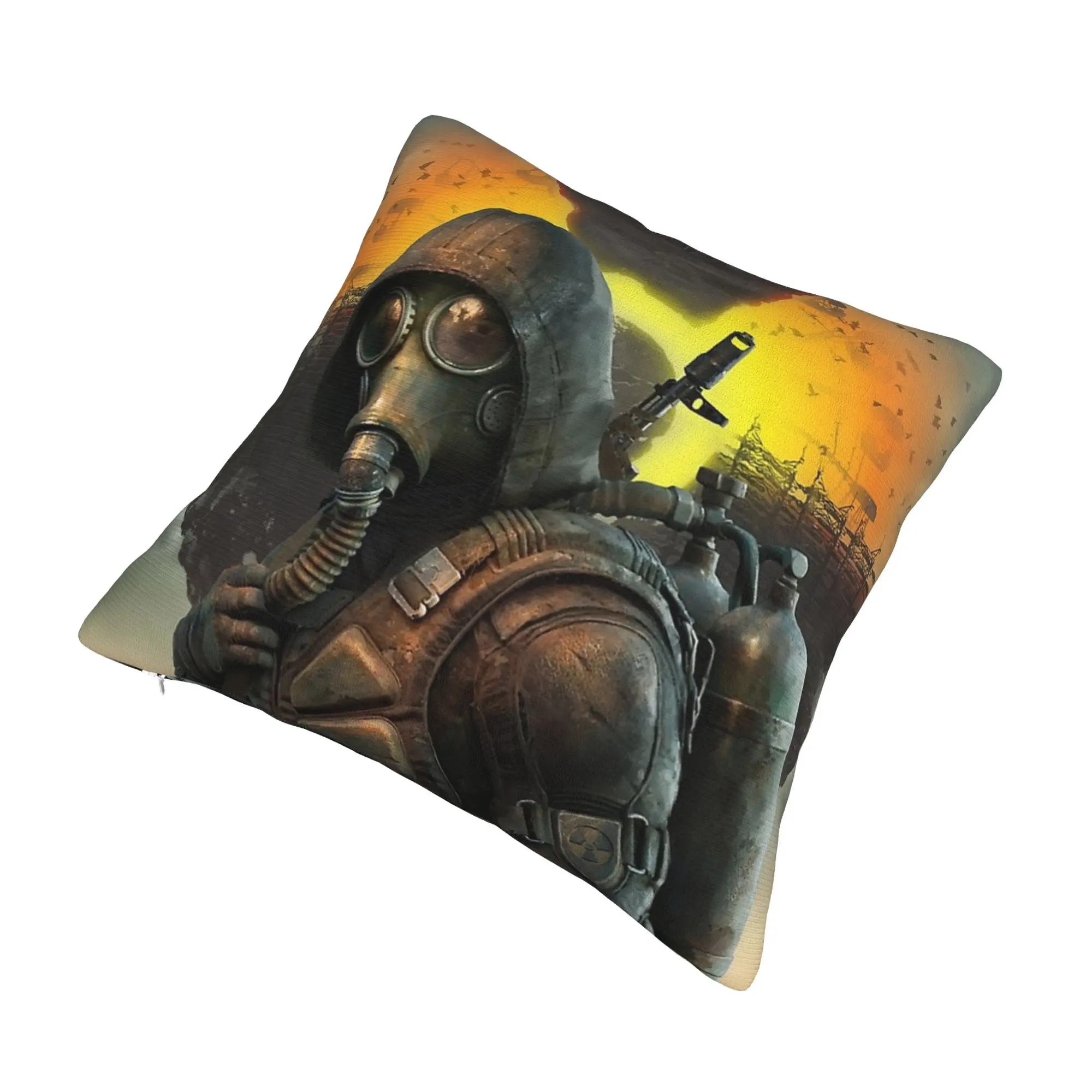 STALKER 2 Heart of Chernobyl S.T.A.L.K.E.R. Pillowcase Printed Cushion Cover Decoration  Pillow Case Cover Home 45X45cm