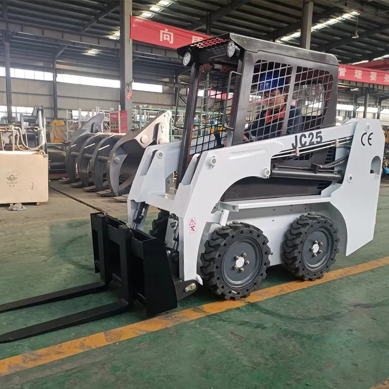 YG CE EPA 950kg New Construction Machinery Equipment Bucket Compact Terrain International Loader Mini Agricultural Skid Steer