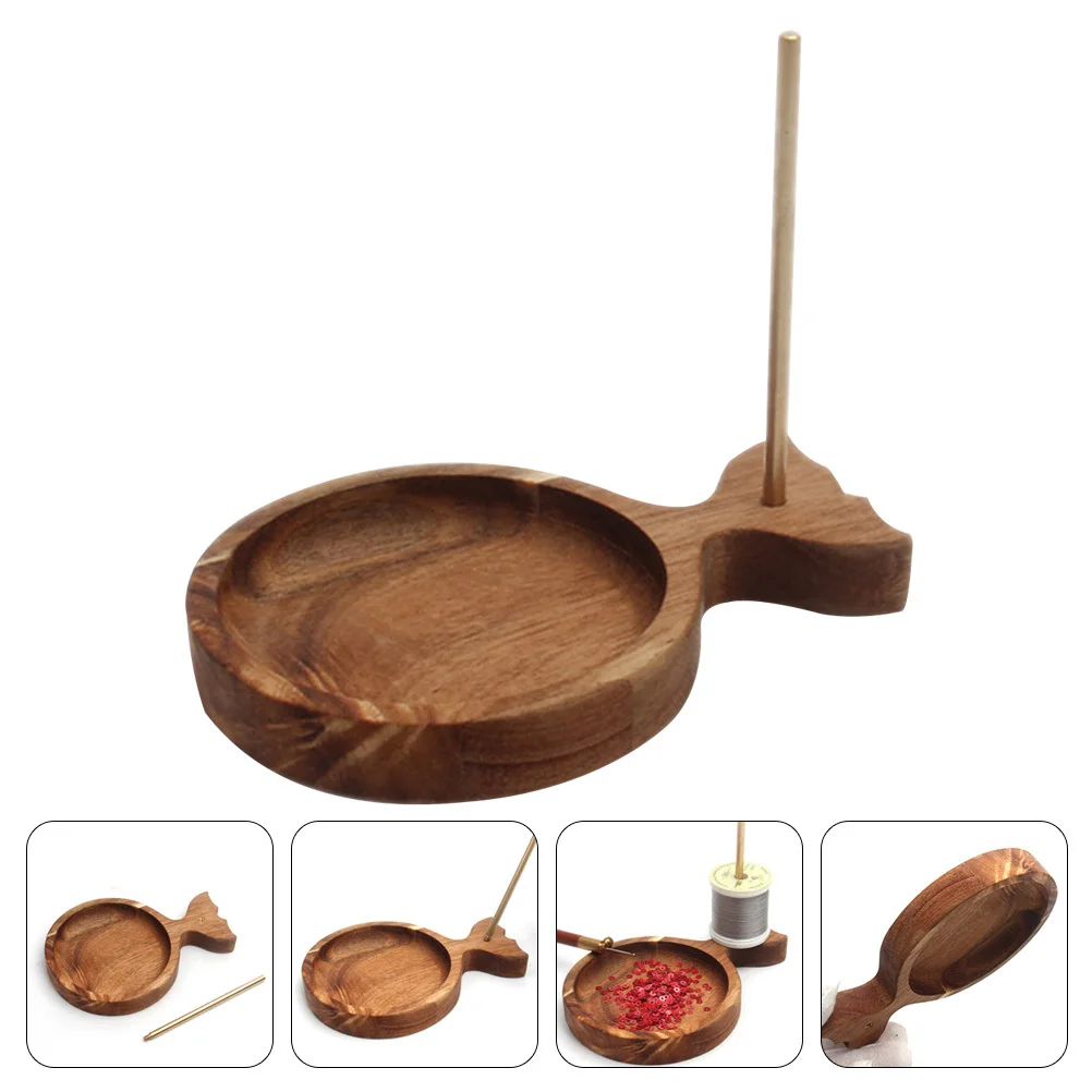

Wooden Beading Tray 2-in-1 Design for DIY Jewelry Making Craft Bead Storage and Stringing Tool Fast Efficient Bead Loading