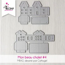 2022 AliliArts Metal Cutting Dies My Beautiful Cottage diy Scrapbooking Photo Album Decorative Embossing PaperCard Crafts Die