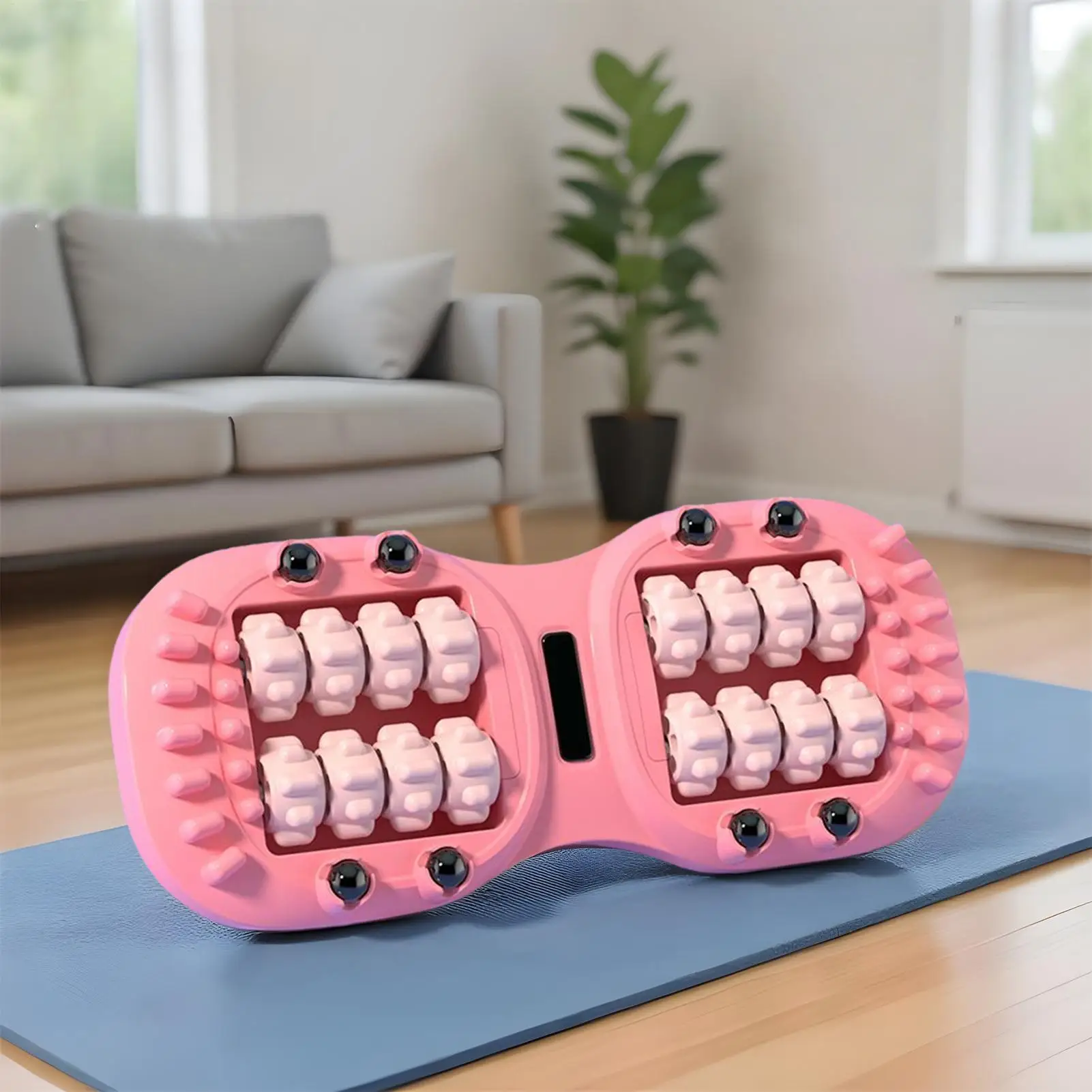 Foot Roller Trigger Point Foot Massager Double Roller Trigger Point Massage Relief For Muscle Legs Back Neck Home Women Men