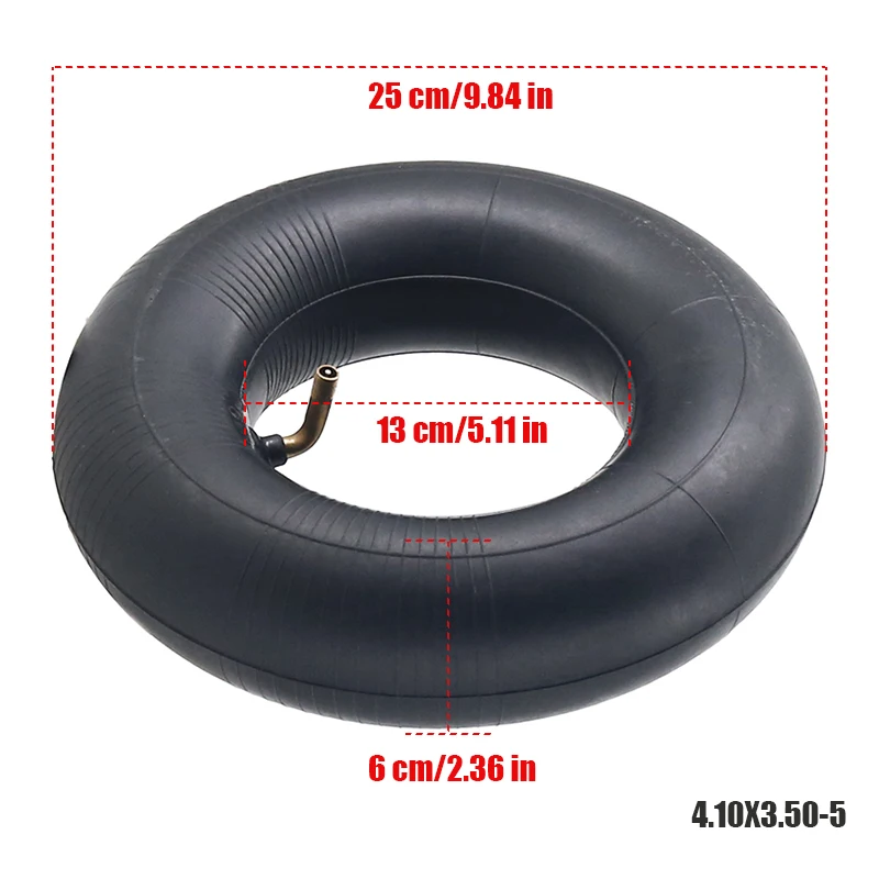 12 Inch Tyre 4.10/3.50-5 Tire Inner Tube for 49cc Mini Quad Dirt Bike Scooter ATV ,Buggy,Gas Scooter Wheelbarrow image 4
