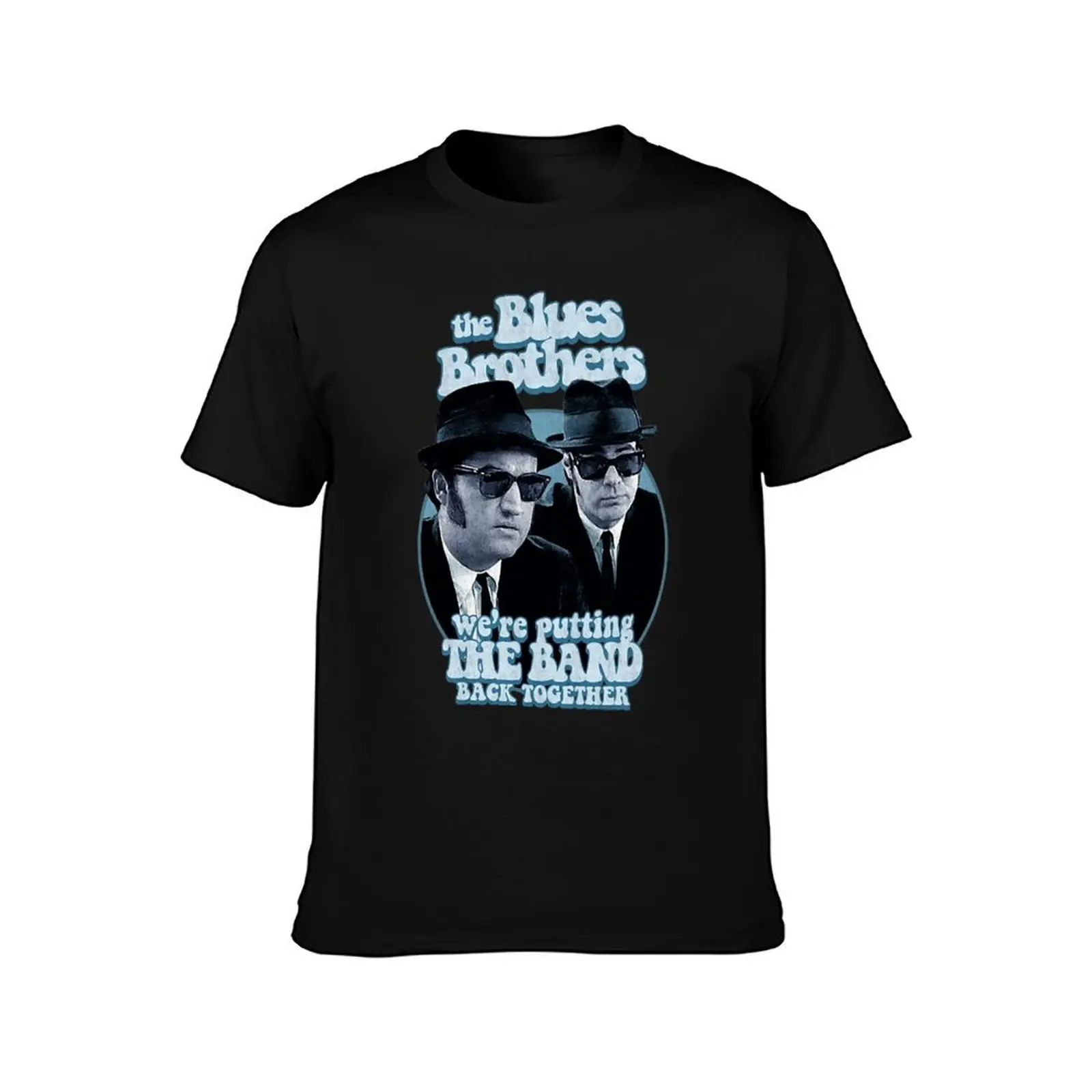 The Blues movie brothers T-Shirt Daily Casual Short Sleeve Tee Shirt T-Shirt