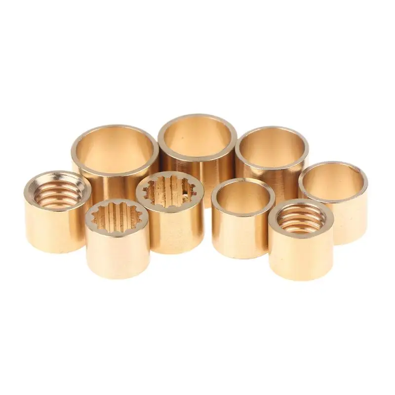 10 قطعة DIY بها بنفسك السنوكر البلياردو النحاس النحاس تجمع جديلة الطويق إصلاح الملحقات 9mm10mm11mm12mm13mm النحاس اكسسوارات #6