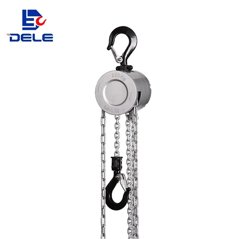 Material Safety Manual Chain Hoist Small And Convenient Chain Pulley Block