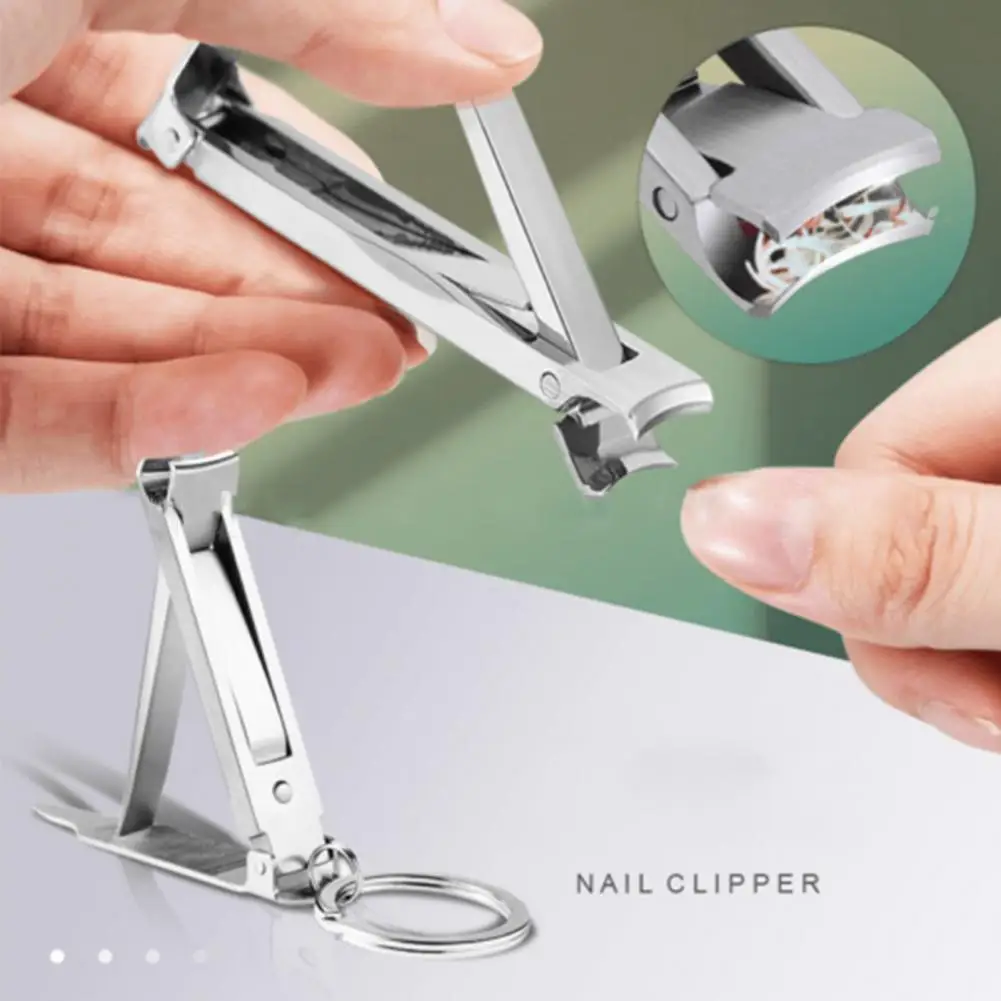 Mini  High Quality Manicure Pedicure Professional Finger Toe Clippers Lightweight Nail Cutter Anti-Deformed   for Unisex
