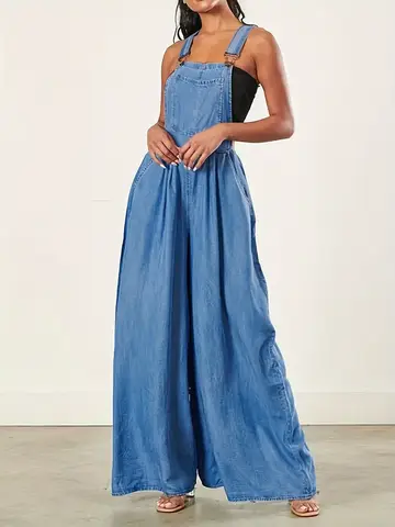 10 best sales demin jumpsuit - №1