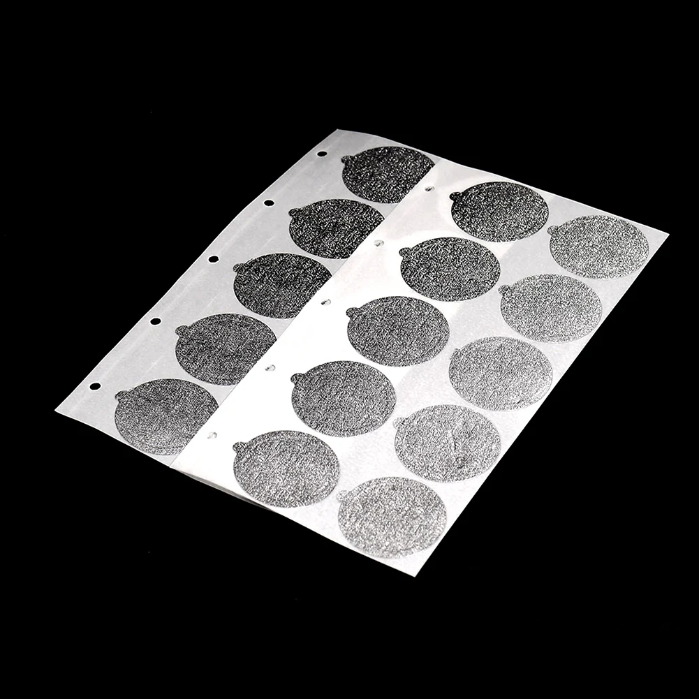 

100 шт. алюминиевых фольгированных крышек-пломб 37 мм для кофейных капсул, многоразовые фольгированные уплотнители для капсул Nespresso