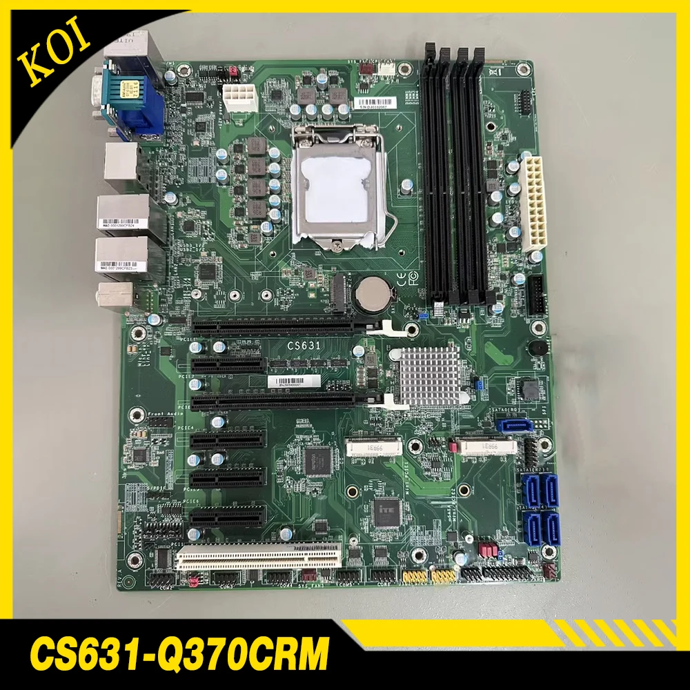 

CS631-Q370 для DFI CS631 материнская плата промышленного компьютерного оборудования CS631-Q370CRM поддерживает процессор 8-го 9-го поколения