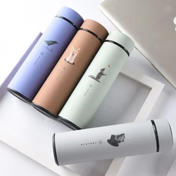 Portable Cup Thermos Water Bottle  Stainless Steel Dreamy Coffee Term Thermos For Tea Thermal Mug Cup Thermal Hot Sale 500ml