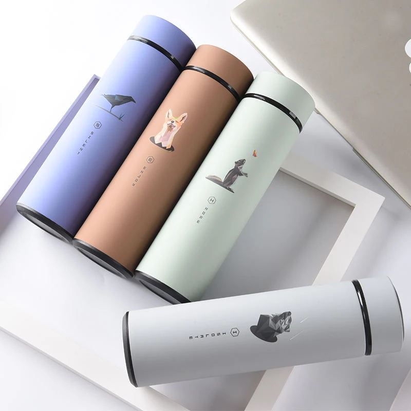 Portable Cup Thermos Water Bottle  Stainless Steel Dreamy Coffee Term Thermos For Tea Thermal Mug Cup Thermal Hot Sale 500ml