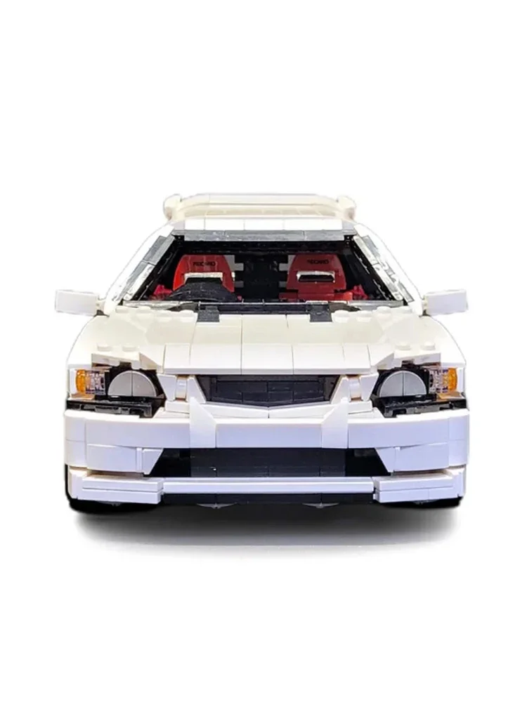 Brand New 90s Civic Type-R (EK9) MOC-152864 Racing Model Building Kit Building Blocks Self-locking Bricks Birthday Gift