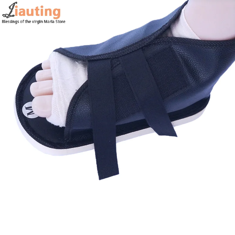 Anti Slip Flat Cast Walking Boot Shoe Breathable Foot Protection Broken Recovery Foot Drop Braces Cover Orthopedic Foot Supports