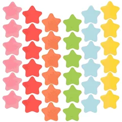 120 Pcs Magnetic White Board Fridge Magnets Refrigerator Star Shape Aldult Blackboard Sticker Stars for Kids Office