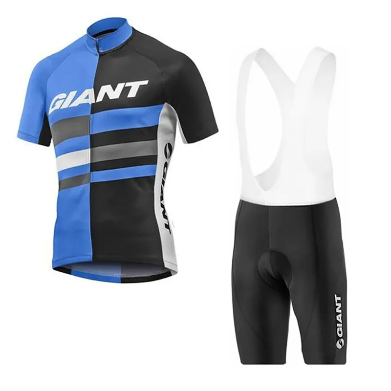 Men's Cycling Clothing Set Summer Road Training Bike Breathable Shirt Set Bike Bib Shorts Mountain Bike Uniform