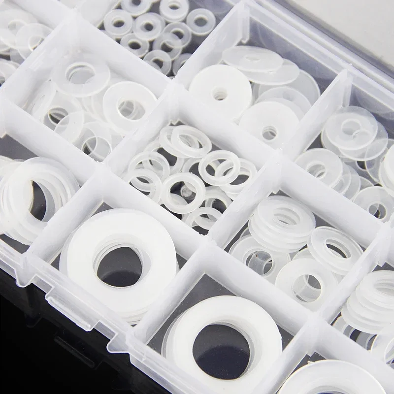 175/250 pcs /lot Soft nylon washers plastic washers insulation washers plumbing leakproof gaskets set